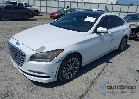 2016 Hyundai Genesis 3.8 from USA, damaged, VIN KMHGN4JE5GU126466